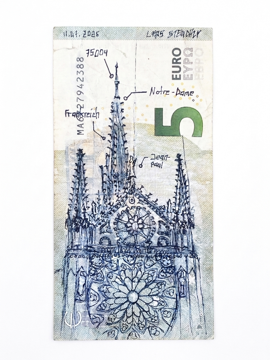 Banknote Original #05 — Sacré-Cœur Heights (1/1)