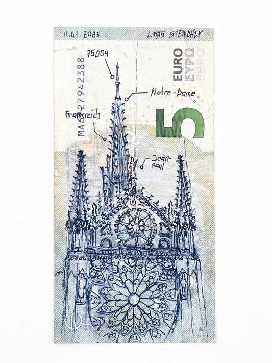 Banknote Original #05 — Sacré-Cœur Heights (1/1)