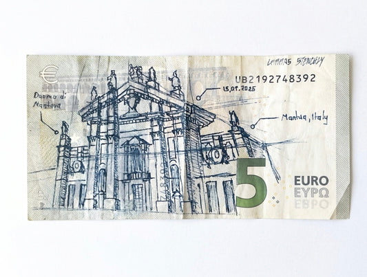 Banknote Original #08 — Sant'Andrea Shadows: Mantua (1/1)