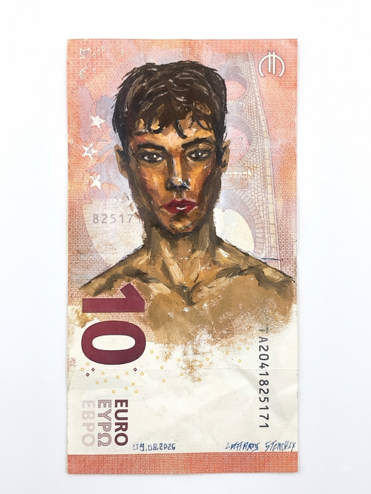 Banknote Original #01 — Self-Portrait: Mirror of the Journey (1/1)