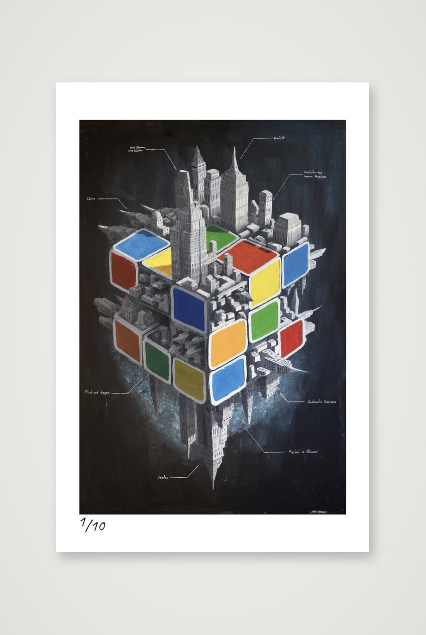 Inversion — 30×45cm, 12×18" Print only